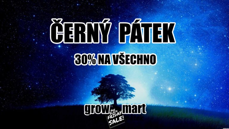 GROWSHOP GROWMART SLEVY NA ČERNÝ PÁTEK