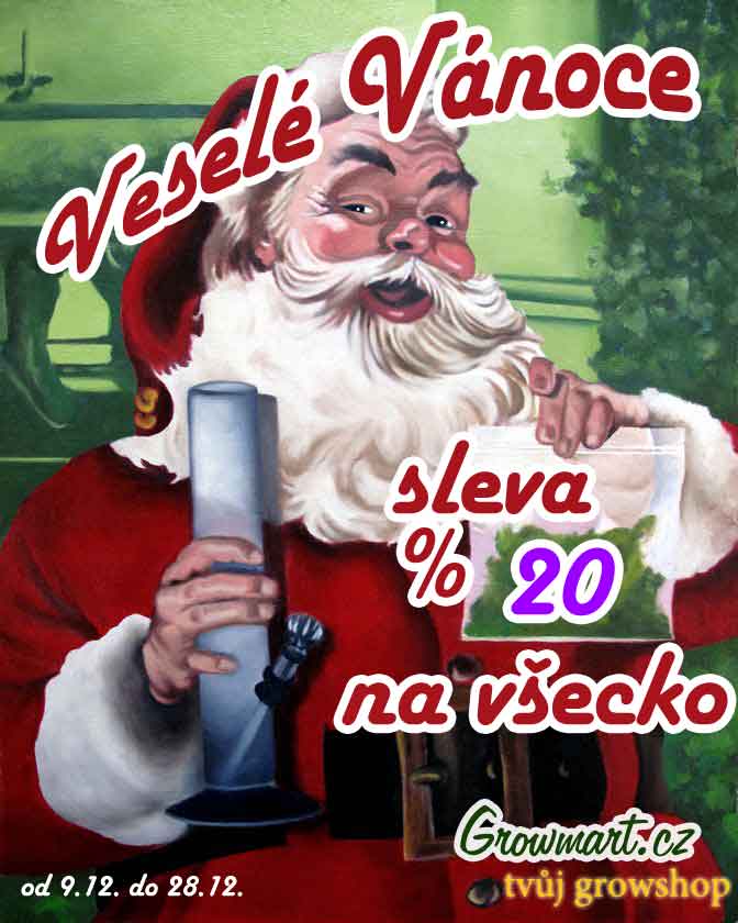 growshop growmart vanocni slevy nadilka