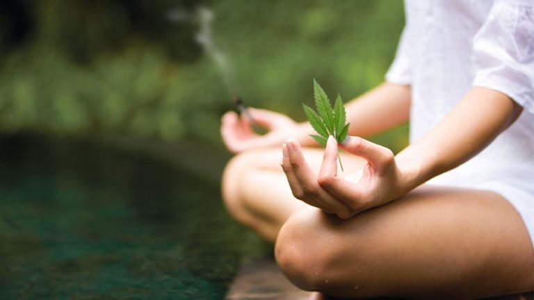 konopí jako meditační prostředek