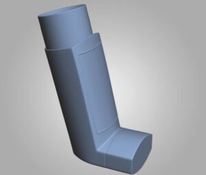 3D inhalátor na marihuanu